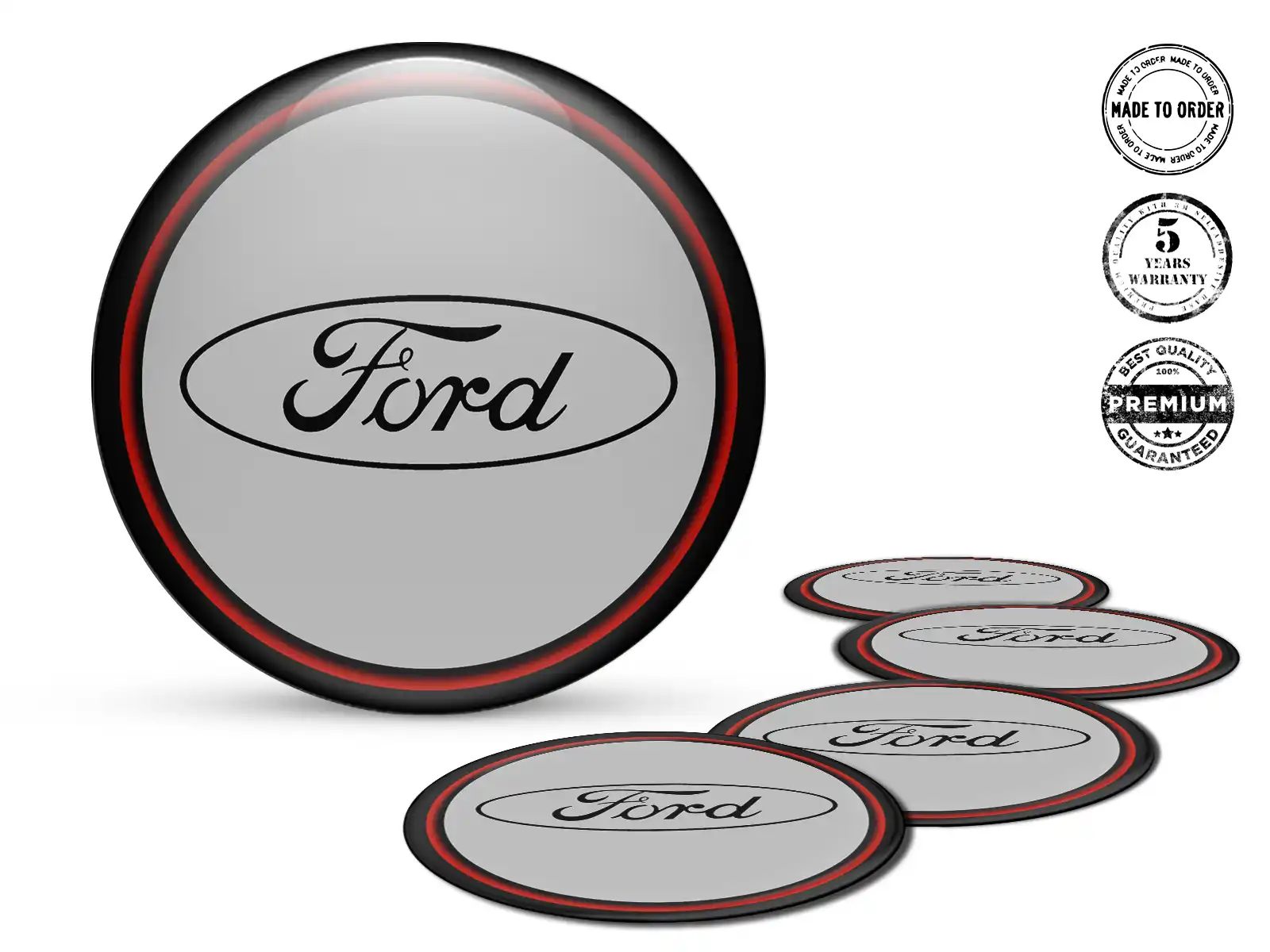 Ford Rademblem Logo Individuelle Harzaufkleber